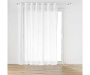 Paris Prix Rideau Voilage Haltona 240x240cm Blanc