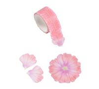 Paris Prix Ruban Masking Tape 200 Pétales Pivoines 3cm Rose