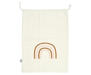 Paris Prix Sac à Linge en Tissu Arc en Ciel 50x70cm Beige