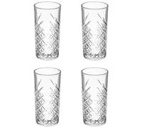 Paris Prix Secret de Gourmet - Lot de 4 Verres à Whisky Timeless 45cl Transparent