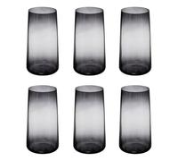 Paris Prix Secret de Gourmet - Lot de 6 Gobelets Hauts Trapèze Inuit Dreams 54cl Gris