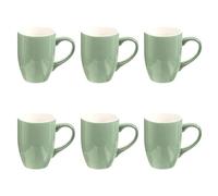 Paris Prix Secret de Gourmet - Lot de 6 Mugs Colorama 38cl Menthe