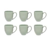 Paris Prix Secret de Gourmet - Lot de 6 Mugs en Céramique Maé 48cl Vert Olive