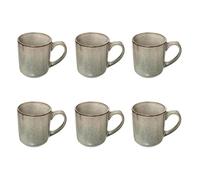 Paris Prix Secret de Gourmet - Lot de 6 Mugs Terre Inconnue 42cl Vert