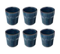 Paris Prix Secret de Gourmet - Lot de 6 Tasses à Café Roma 8cl Bleu