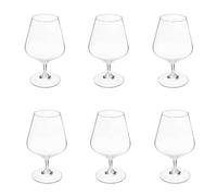 Paris Prix Secret de Gourmet - Lot de 6 Verres à Cognac Nora 35cl Transparent