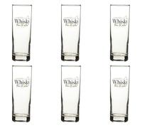 Paris Prix Secret de Gourmet - Lot de 6 Verres à Whisky Relax 31cl Transparent