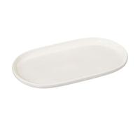 Paris Prix Secret de Gourmet - Plat de Présentation Ovale Nora 30cm Blanc