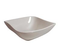 Paris Prix Secret de Gourmet - Saladier Carré Vague 24cm Blanc