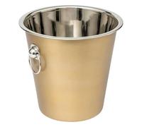 Paris Prix Secret de Gourmet - Seau à Champagne en Métal Gold 21cm Doré