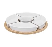 Paris Prix Secret de Gourmet - Set Apéritif 6 Pièces 27cm Blanc