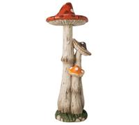 Paris Prix Statue 3 Champignons Extérieur Rune 80cm Multicolore