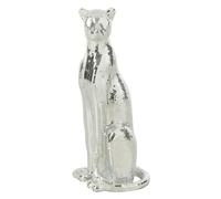Paris Prix Statue Déco Léopard Disco 62cm Argent