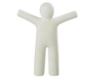 Paris Prix Statuette Déco P'tit Maurice Rugueux 41cm Blanc