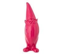 Paris Prix Statuette Lutin d'Extérieur Gnomo 34cm Fuchsia