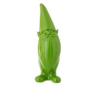 Paris Prix Statuette Lutin d'Extérieur Gnomo 34cm Vert