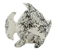 Paris Prix Statuette Poisson Déco Mei 37cm Blanc & Noir