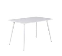 Paris Prix Table à Manger Design Polar 120cm Blanc