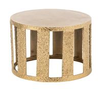 Paris Prix Table Basse Design en Aluminium Gwen 60cm Doré
