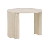 Paris Prix Table Basse Nervurée Bristol 60cm Naturel