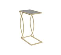 Paris Prix Table d'Appoint Design Glam 60cm Noir & Or