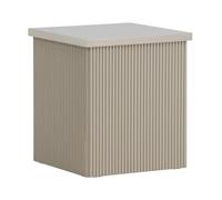 Paris Prix Table d'Appoint Design Lenox 45cm Beige