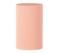 Paris Prix Table d'Appoint Nervurée Lenox 50cm Pêche