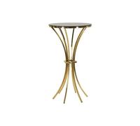 Paris Prix Table d'Appoint Shanty 108cm Noir & Or