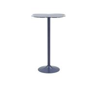Paris Prix Table de Bar en Métal Clox 103cm Bleu