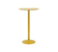Paris Prix Table de Bar en Métal Clox 103cm Moutarde