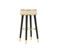Paris Prix Tabouret de Bar Design London 74cm Beige