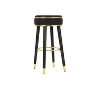 Paris Prix Tabouret de Bar Design London 74cm Noir