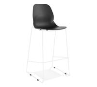 Paris Prix Tabouret de Bar Empilable Isiah 111cm Noir