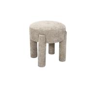 Paris Prix Tabouret Design Emilia 40cm Taupe
