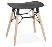 Paris Prix Tabouret Scandinave Syrus 47cm Noir