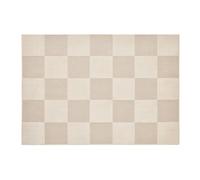 Paris Prix Tapis Damier en Relief Toledo 140x200cm Naturel