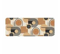 Paris Prix Tapis Déco Imprimé Rondipop 45x120cm Noir