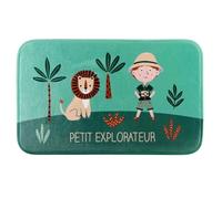 Paris Prix Tapis Enfant Léo l'Explorateur 45x75cm Vert