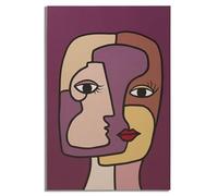 Paris Prix Toile Imprimée Déco Double Face 60x90cm Multicolore