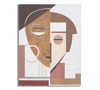 Paris Prix Toile Peinture Déco Ethnic Face 60x80cm Multicolore