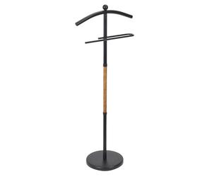 Paris Prix Valet de Chambre Design Effet Bois 109cm Noir