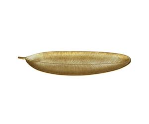 Paris Prix Vide-Poche Design Feuille de Bananier 59cm Or
