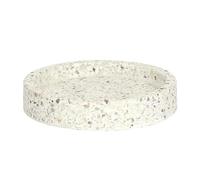 Paris Prix - Vide-poche En Ciment "terrazzo" 12m Blanc