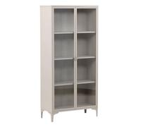 Paris Prix Vitrine 2 Portes Piring 190cm Beige