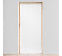 Paris Prix Voilage Passe-Tringle Haltona 90x200cm Blanc