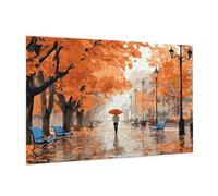 Paris Puzzle 300 Pièces Adultes Puzzle Rue Motif Design avec Emballage Cadeau pour Cadeau Femme, Hands on Game Activité Familiale Stimulante Débutants pour Decoration Murale Maison 40 x 28 cm -6Y