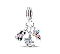 Paris rain charm, charm pour bracelet, compatible avec le collier bracelet pandora