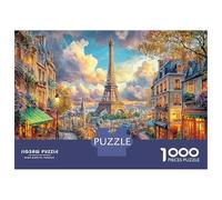 Paris rêve 1000 Pièce ciellines Papier Écologique Puzzle Premium pour Adultes Idée Cadeau Décompression du Jeu Éduchatif 52x38cm/1000pcs
