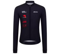 Santini Paris-roubaix 2026 Long Sleeve Jersey Noir L Homme Black