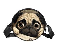 Paris Sac à bandoulière décontracté pour femme, sac de voyage multifonction léger avec bandoulière réglable, pour randonnée, shopping, usage quotidien, multicolore 5, 7x1.8 in